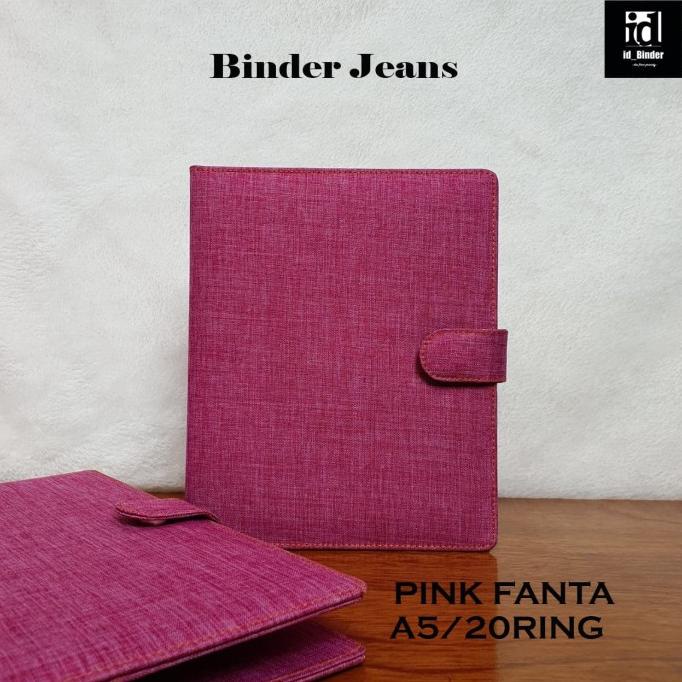 

BINDER LEVIS WARNA PINK FANTA A5 DAN B5
