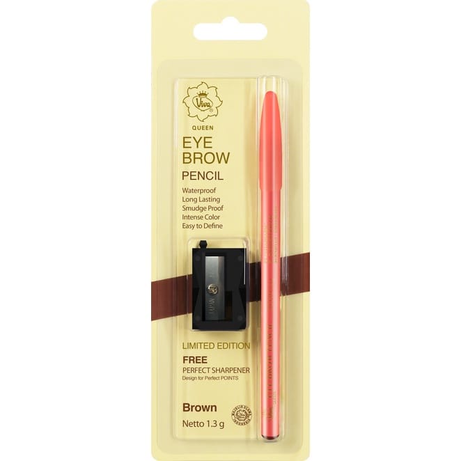 (BISA COD) Viva Queen Eyebrow Pencil ORIGINAL - Pensil Alis