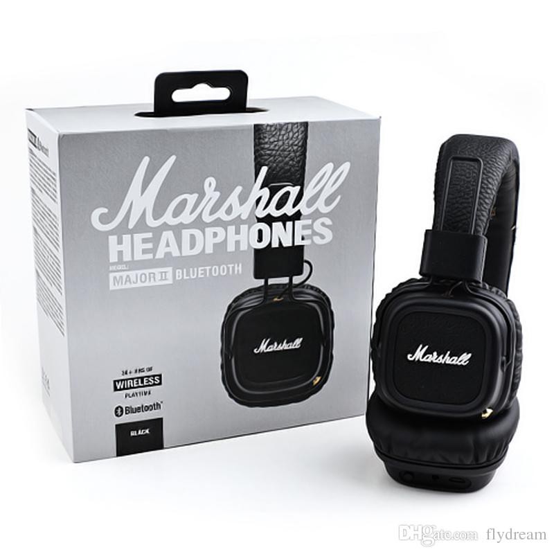 Marshall Major II BT Bluetooth Headphone Marshall Major BONUS POUCH