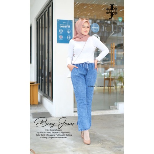 CELANA CUTBRAY JEANS WASH