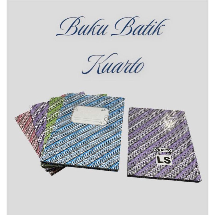 

Buku Batik / Buku KUARTO / Harga Untuk 1 PCS
