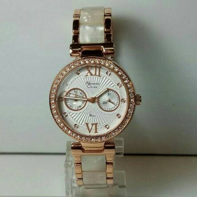 Alexandre christie wanita 2514 White rosegold