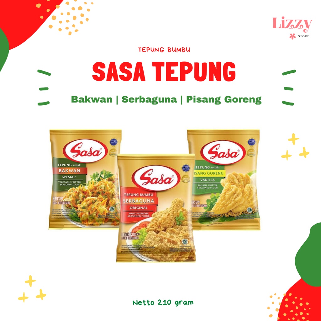 

Sasa Tepung Bumbu Serbaguna | Pisang Goreng | Bakwan