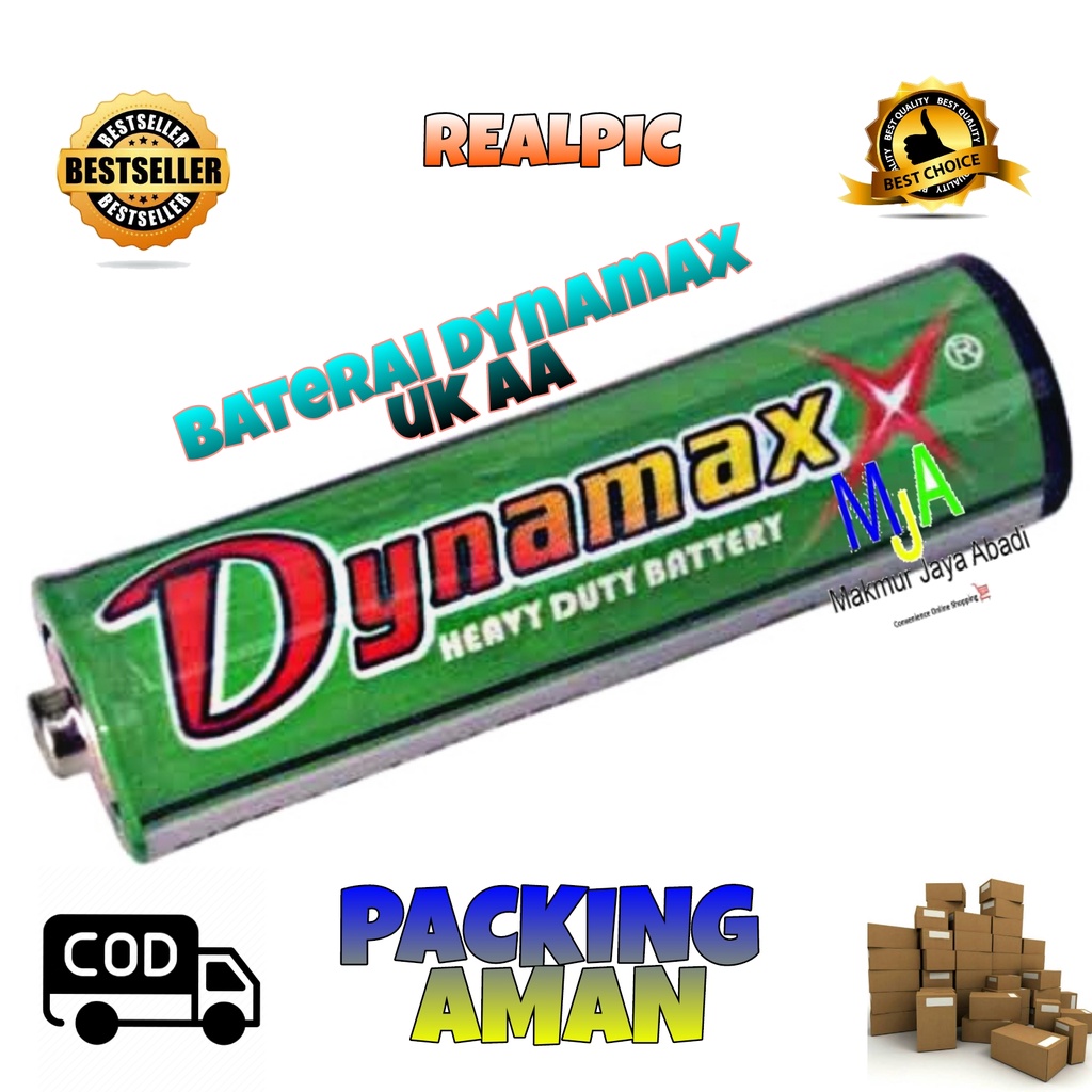 PROMO (BISA COD) Baterai AA Dynamax Murah Ukuran A2 isi 1 pack 60pcs