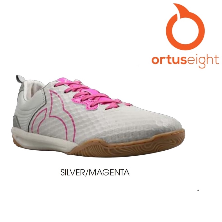 SEPATU FUTSAL ORTUSEIGHT JOGOSALA VENOM - SILVER MAGENTA (100% ORIGINAL)