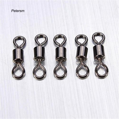 Pst _ 100Pcs Kili-kili Pancing Barrel Swivel