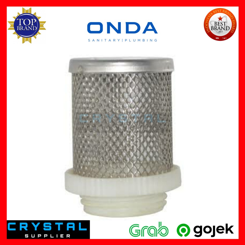 FILTER ONDA 1 1/2" inch / Saringan Tusen / Foot Klep Valve Pompa Air