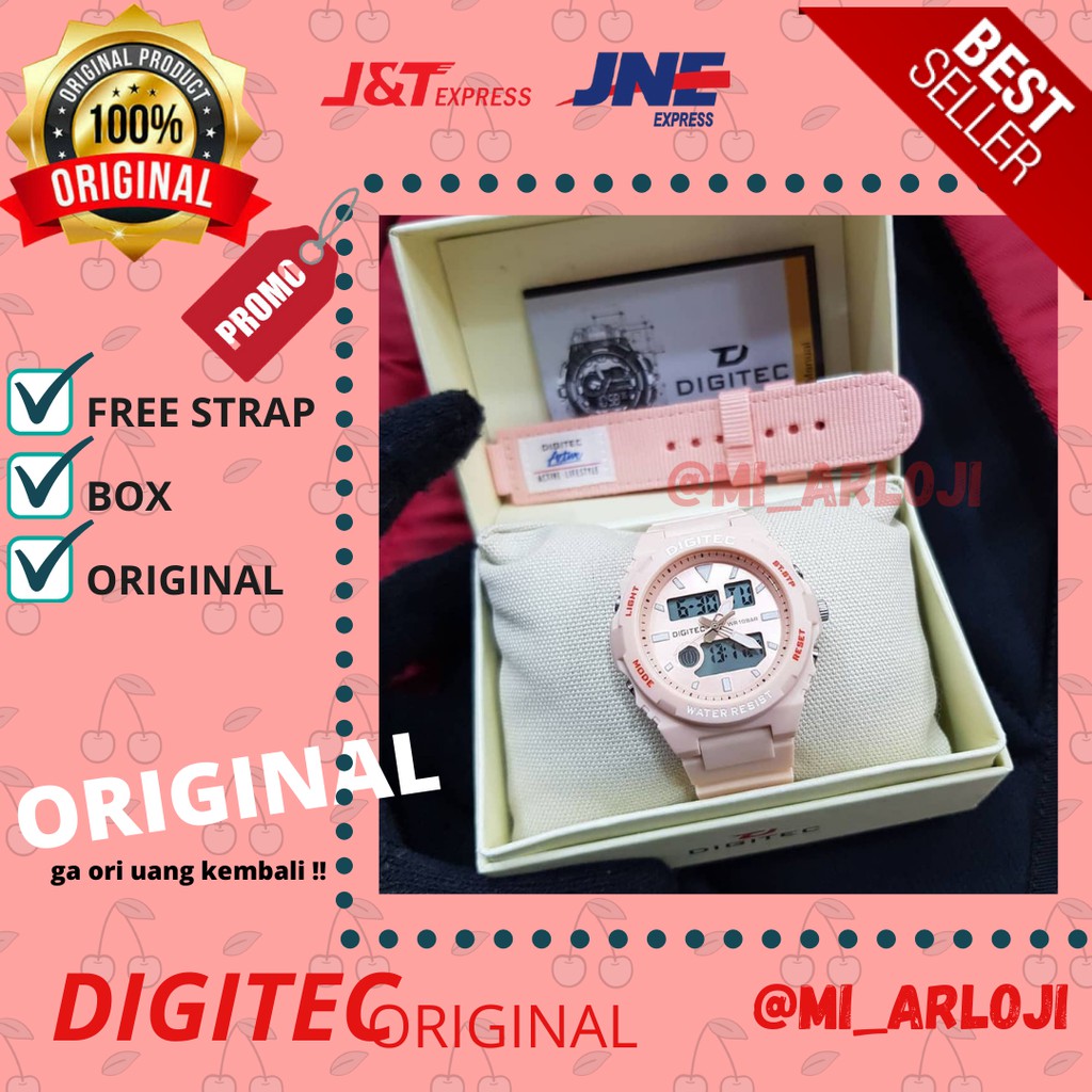 JAM TANGAN DIGITAL FASHION WANITA CEWEK PEREMPUAN REMAJA ORIGINAL LUCU MURAH