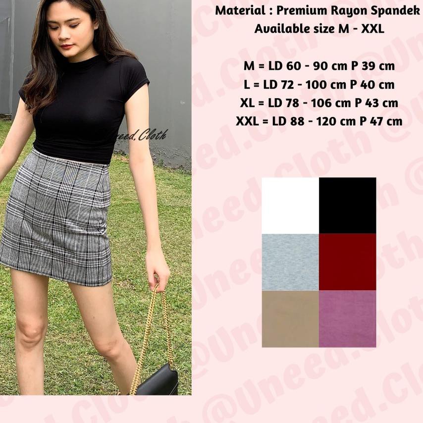 Terbaik Uneed Cloth / CROP TOP JUMBO / BAJU CROP / KAOS WANITA / KAOS CROP / KROP TOP BIG / KAOS CR