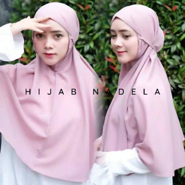 Hijab non pet jumbo, hijab rumahan, hijab murah