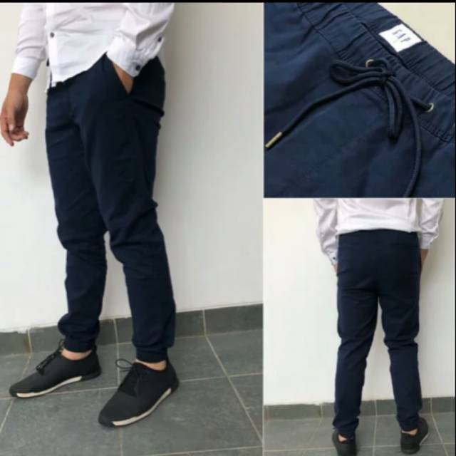 Celana jogger Gap original -NAVY