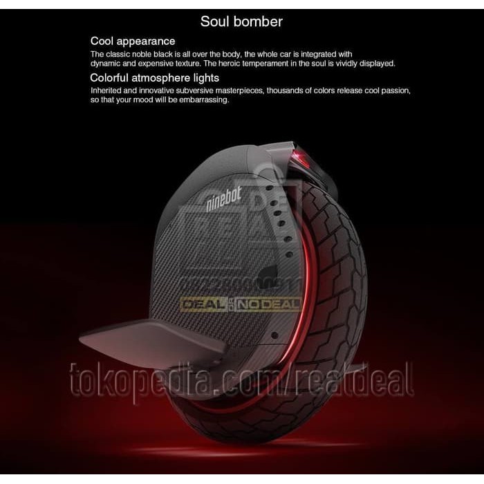 Segway Ninebot One Z Z10 Premium Offroad Batman Electric Unicycle Euc Ty82940