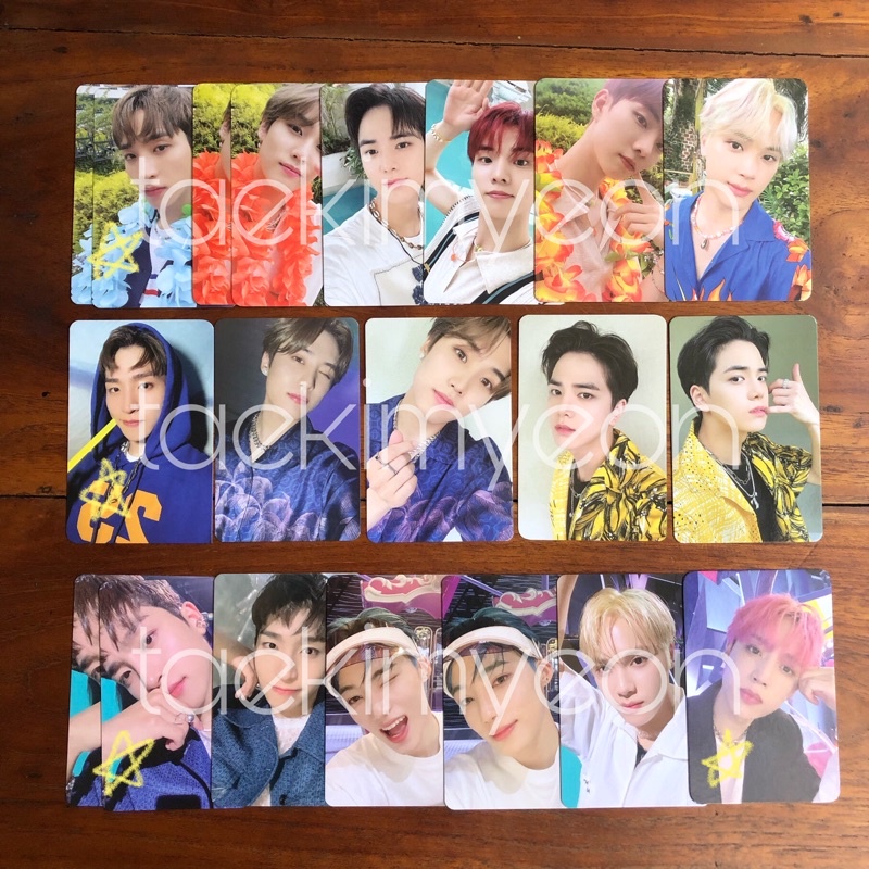 The Boyz Thrill-ing/Thrill ride photocard (Sangyeon, Jacob, Younghoon, New, Kevin, Q, Haknyeon) Spla