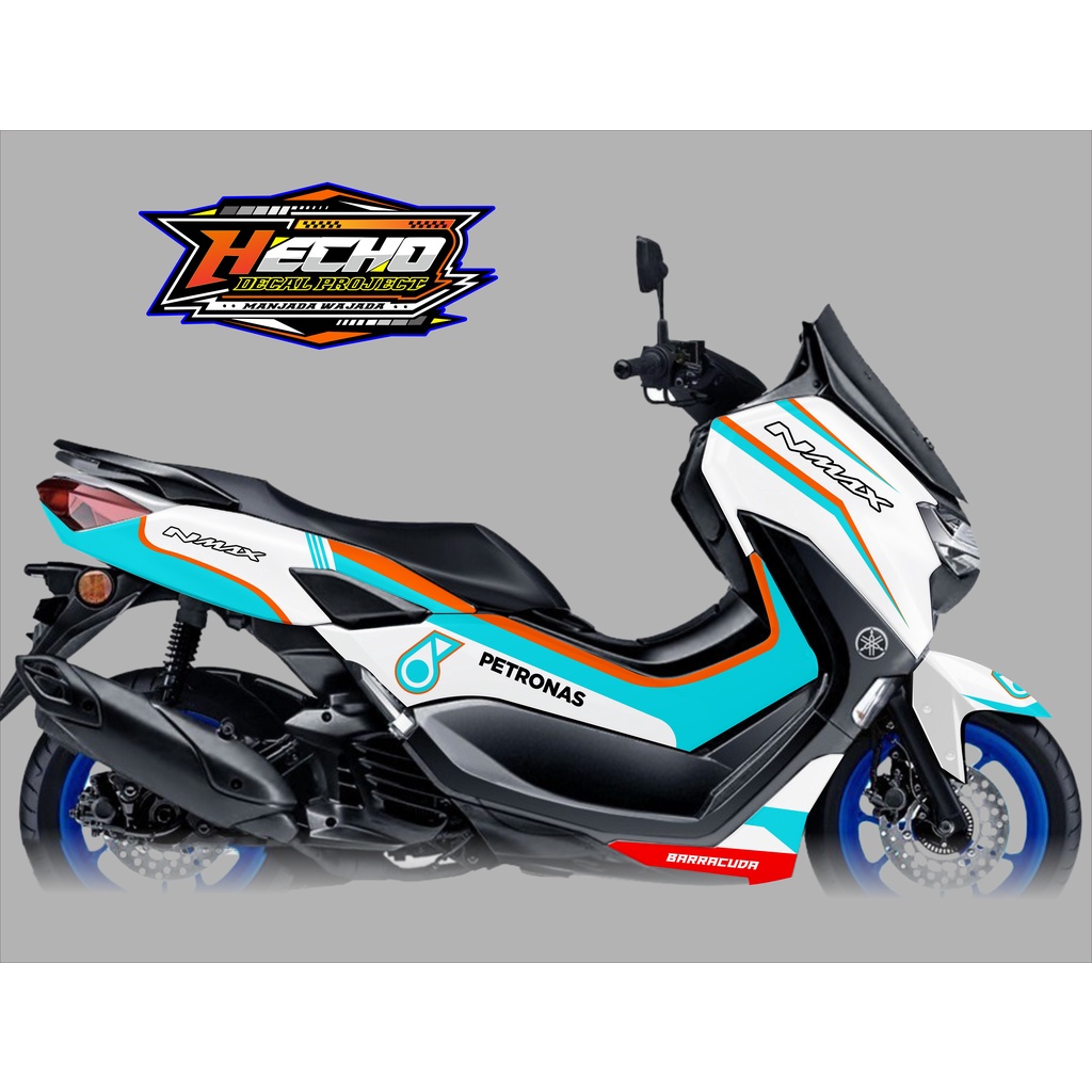 DECAL NEW NMAX STIKER DEKAL NEW OLD NMAX FULL BODY PETRONAS MANDALIKA