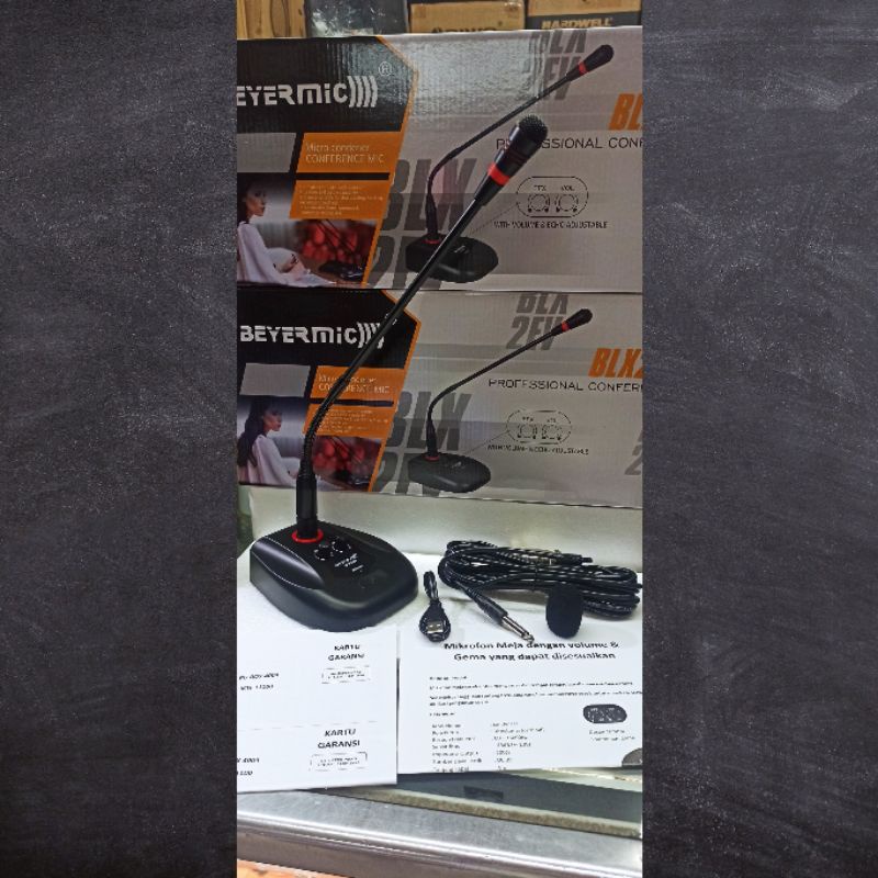 BEYERMIC BLX2EV MIC MEJA KABEL MICROPHONE CONFERENCE