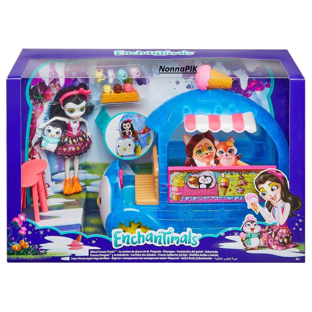 Enchantimals™ Wheel Frozen Treats™ Preena Penguin™ Doll &amp; Playset