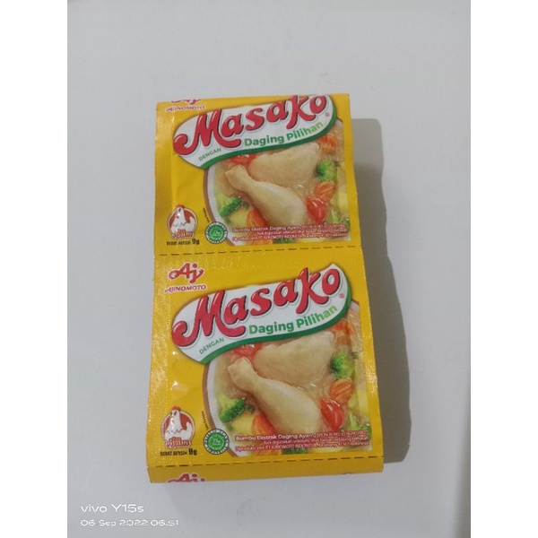 

Masako 500an Bumbu Penyedap Rasa Ayam