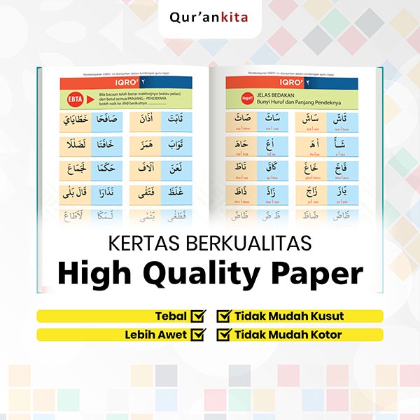 Buku Iqro Milenial | At-Taqwa | Gratis Custom Nama