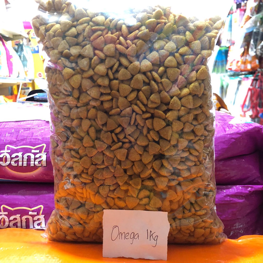 MAKANAN KUCING OMEGA 1KG