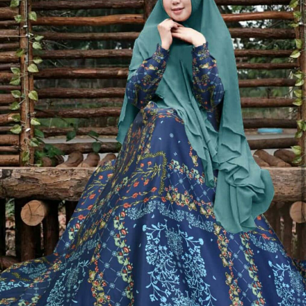 BAJU GAMIS  WANITA TERBARU  PAKAIAN SYARI  FASHION MUSLIM 