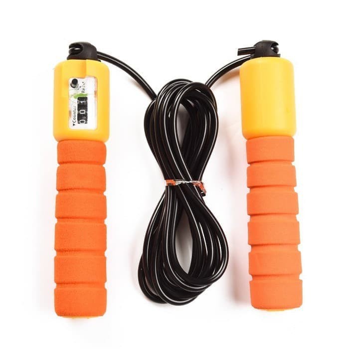 Jump Skipping Rope Soft Handle / Tali Skiping Hitung Otomatis Grosir