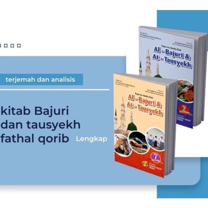 TERJEMAH KITAB BAJURI & TAUSYEH 2 JILID SAKU TERBARU