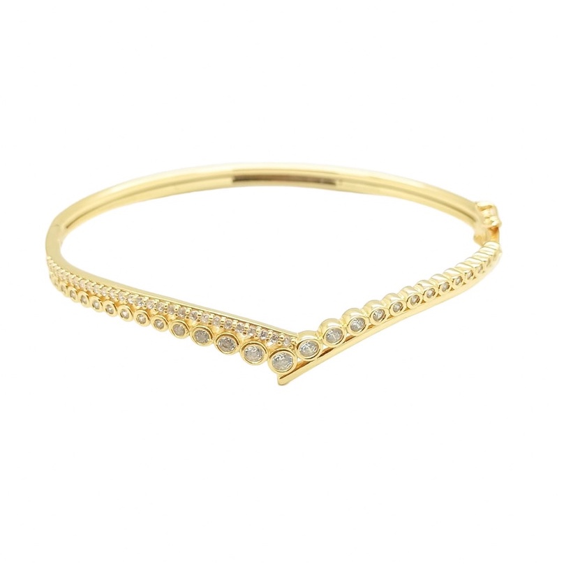 Bangle Kerlip Vol.6 Collection BG210330 Hala Gold 8K Yellow Gold