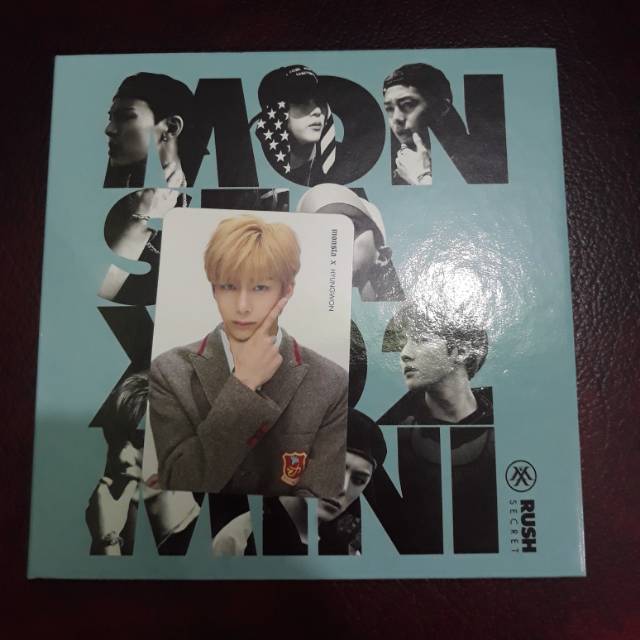 album monstax 02 mini album rush secret