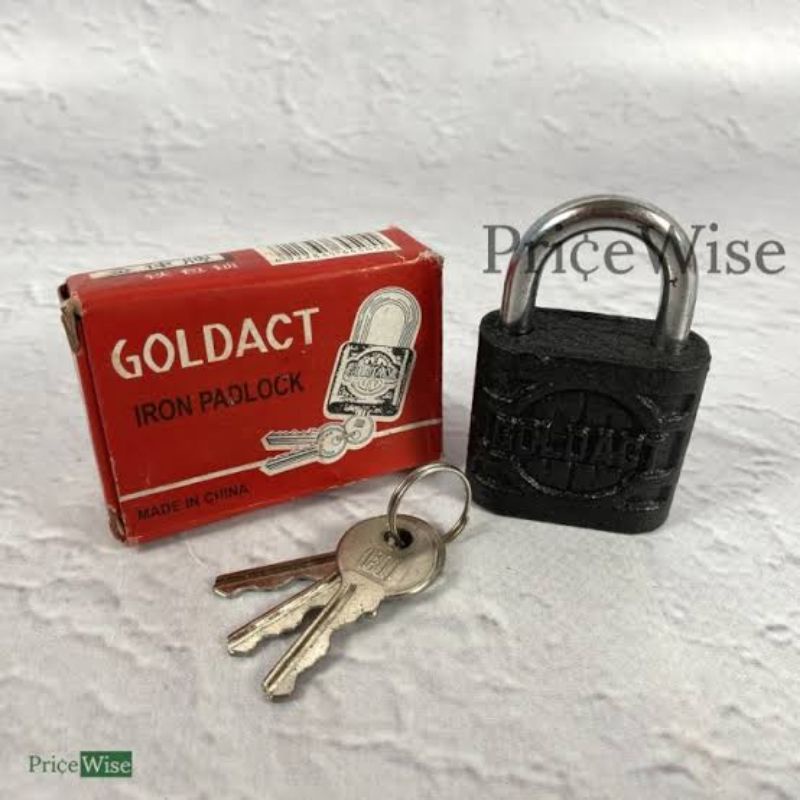 Gembok Padlock Besi 40mm Goldact / Iron Padlock