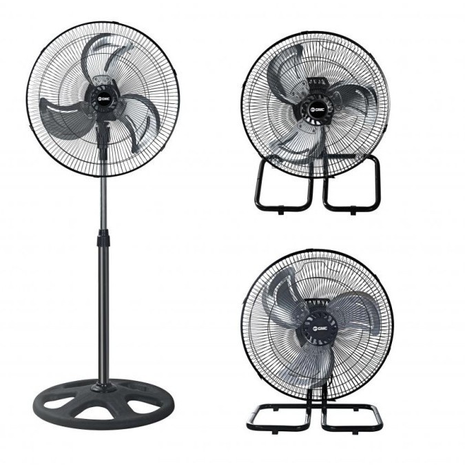 KIPAS ANGIN GMC 728 DESK FAN 3 IN 1 18 INCH BALING BESI TORNADO - GARANSI RESMI