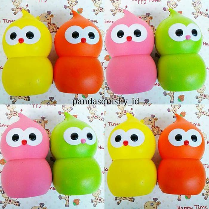Termurah Jumbo Owl Squishy/ Squishy Burung Hantu/ Hewan