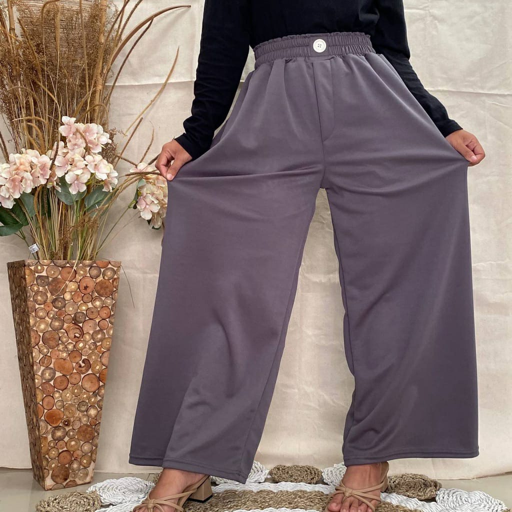 KULOT SCUBA KANCING DEPAN// KULOT SCUBA WANITA KANCING