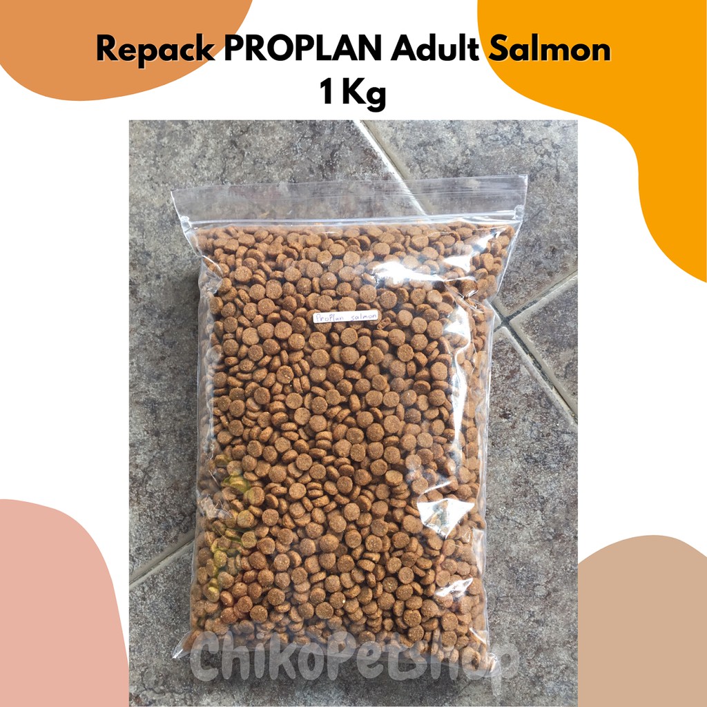 PROPLAN ADULT SALMON Formula Makanan Kucing Dewasa Pro Plan Kemasan 1 kg