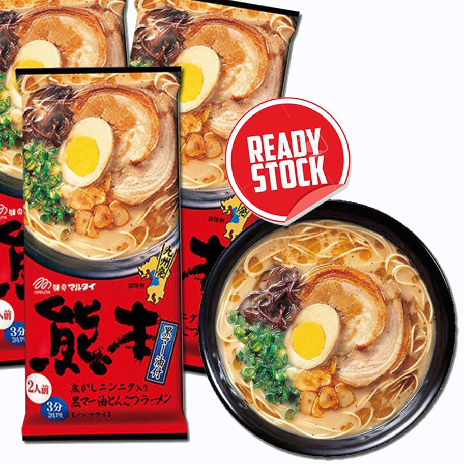 

9.9 FLASH SALE Marutai Ramen Kumamoto Kuro Mayo Tonkotsu Ramen (Non-Halal) gas !!