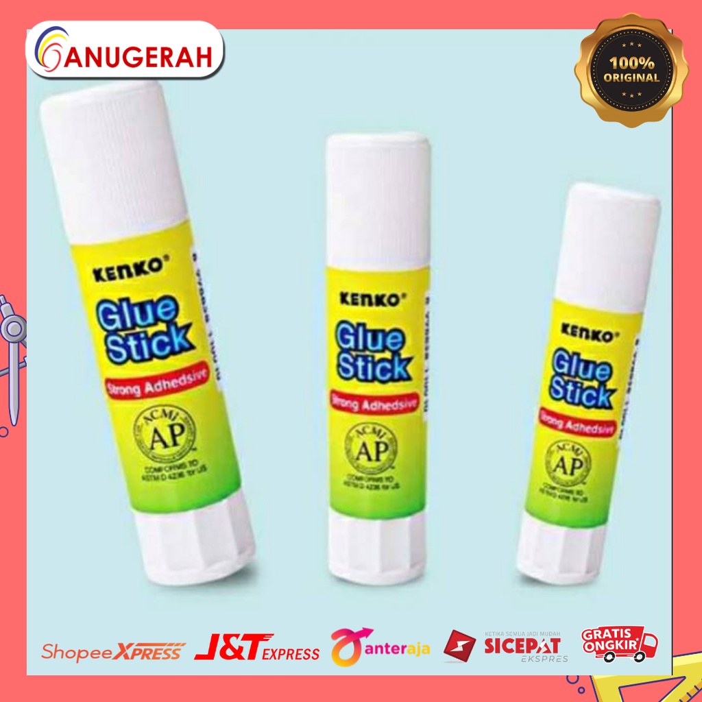 

KENKO GLUE STICK / LEM STICK / LEM BATANG BERBAGAI UKURAN