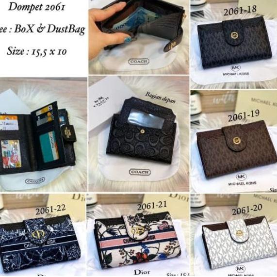 Dompet Kartu Kancing 2061