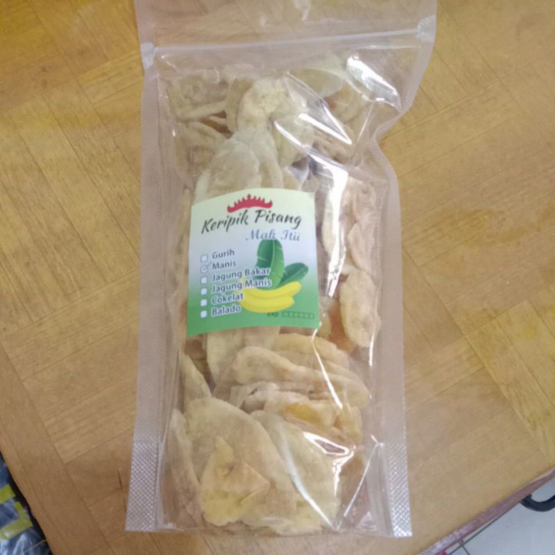 

kripik pisang manis 250gram