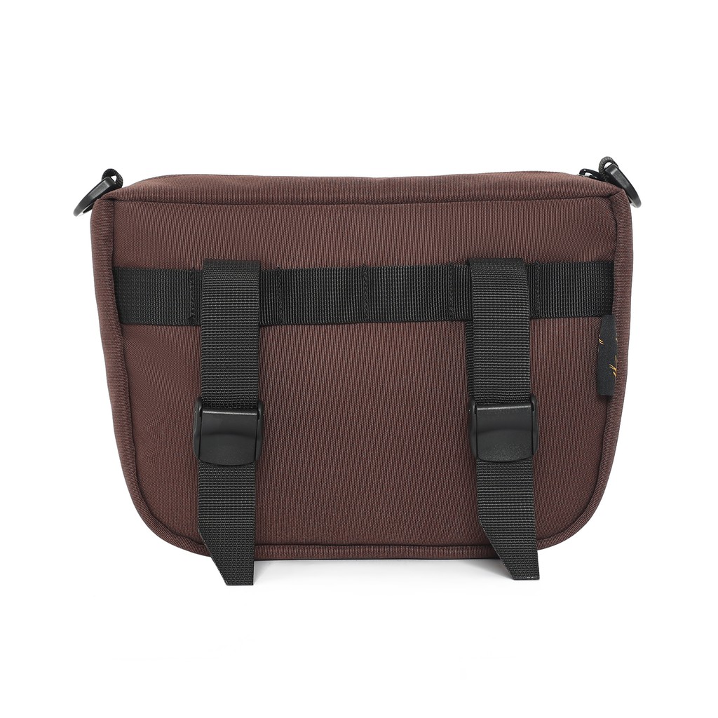 THEODOR Sling Bag VAROS Brown. High Quality. Sling Bag Pria Wanita. Handlebar Bag. Tas Sepeda.