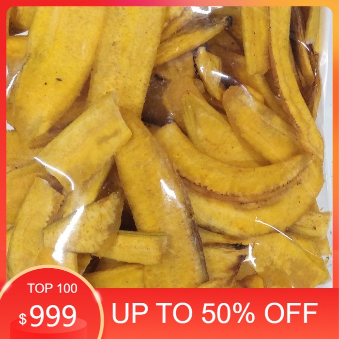 

Makanan Ringan Snacks KERIPIK PISANG ASIN 500 GR/ KERIPIK PISANG NANGKA