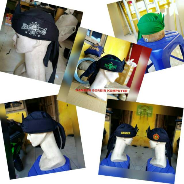 udeng hitam polos udeng NU udeng banser