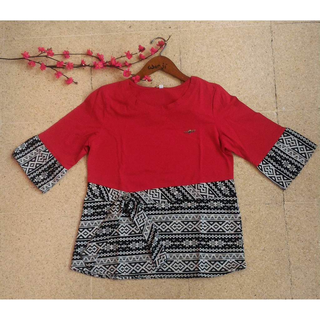 Blouse import XL &amp; 2L bigsize jumbo CS-016