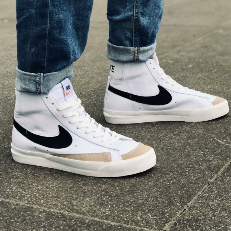 high top nikes blazer