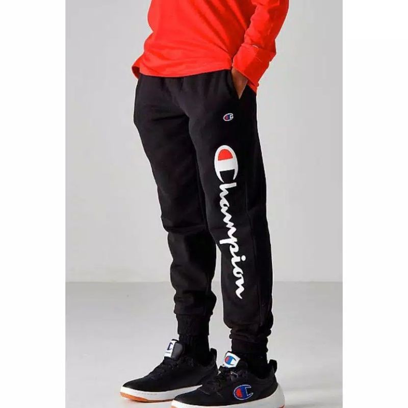 Champion reverse weave jogger black