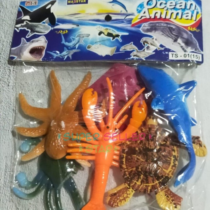 MAINAN OCEAN ANIMAL TS15 / MAINAN HEWAN LAUT / MAINAN ANIMAL OCEAN