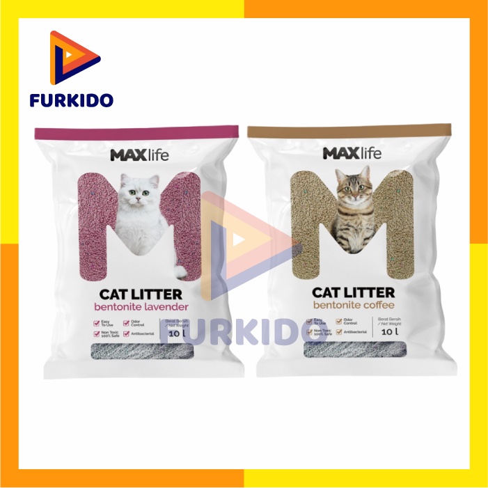 Maxlife Cat Litter 10 Liter / Pasir Kucing