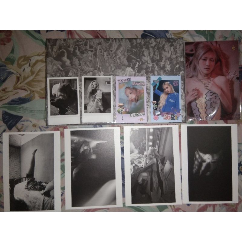 [READY] Sharing First Single Album -R- Rose Pc rose pob kpopmerch ktown ygs vibe card r