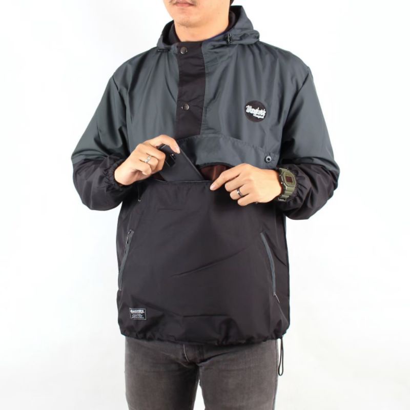 Jaket cagoule kombinasi WANGKERS