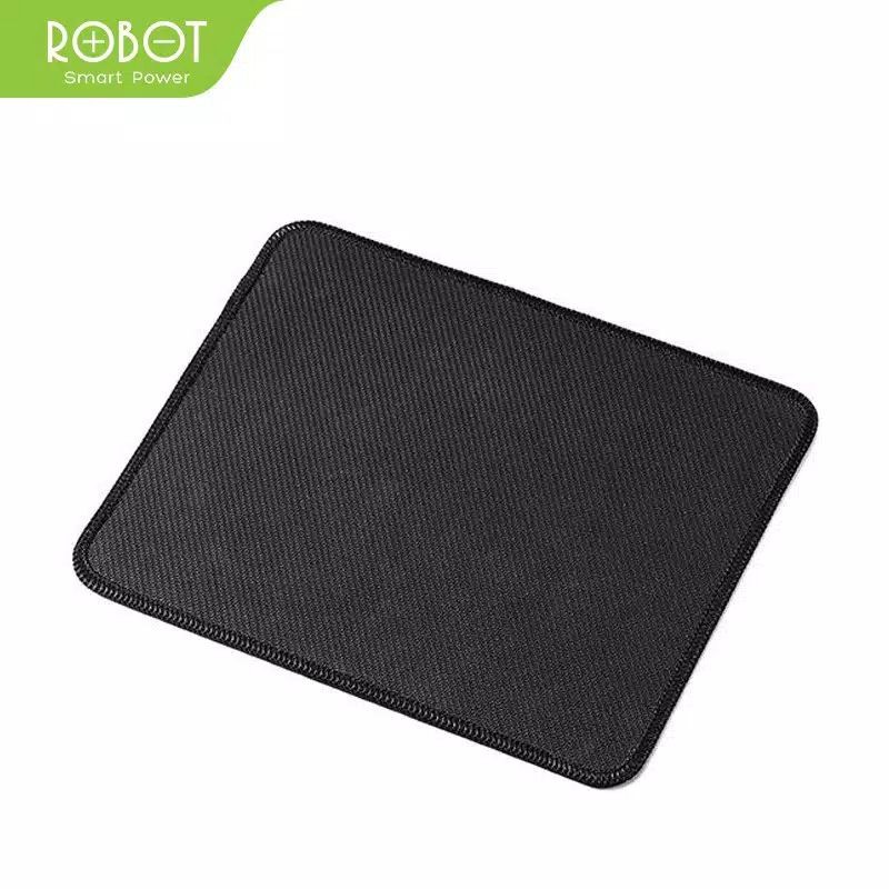 Mousepad Anti Slip Mouse Pad RP01 Gaming Polos Hitam Murah Rubber Original - Garansi Resmi 1 Tahun