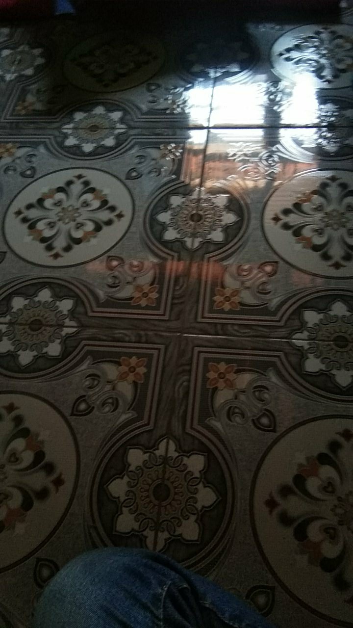 Gamis Batik Masa Kini | Gamis Muslim Batik Pulau Coklat | Pakaian Wanita Modern Syari