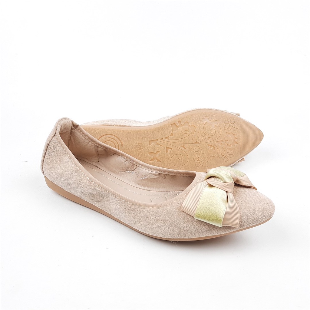 Ballerina flat shoes Sepatu flat wanita Alea Kae TM.21.015 (36-41) sol moccasin